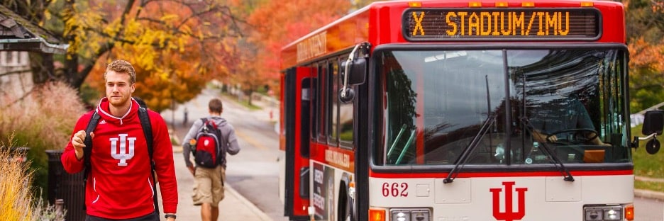 Bloomington Indiana Student Bus